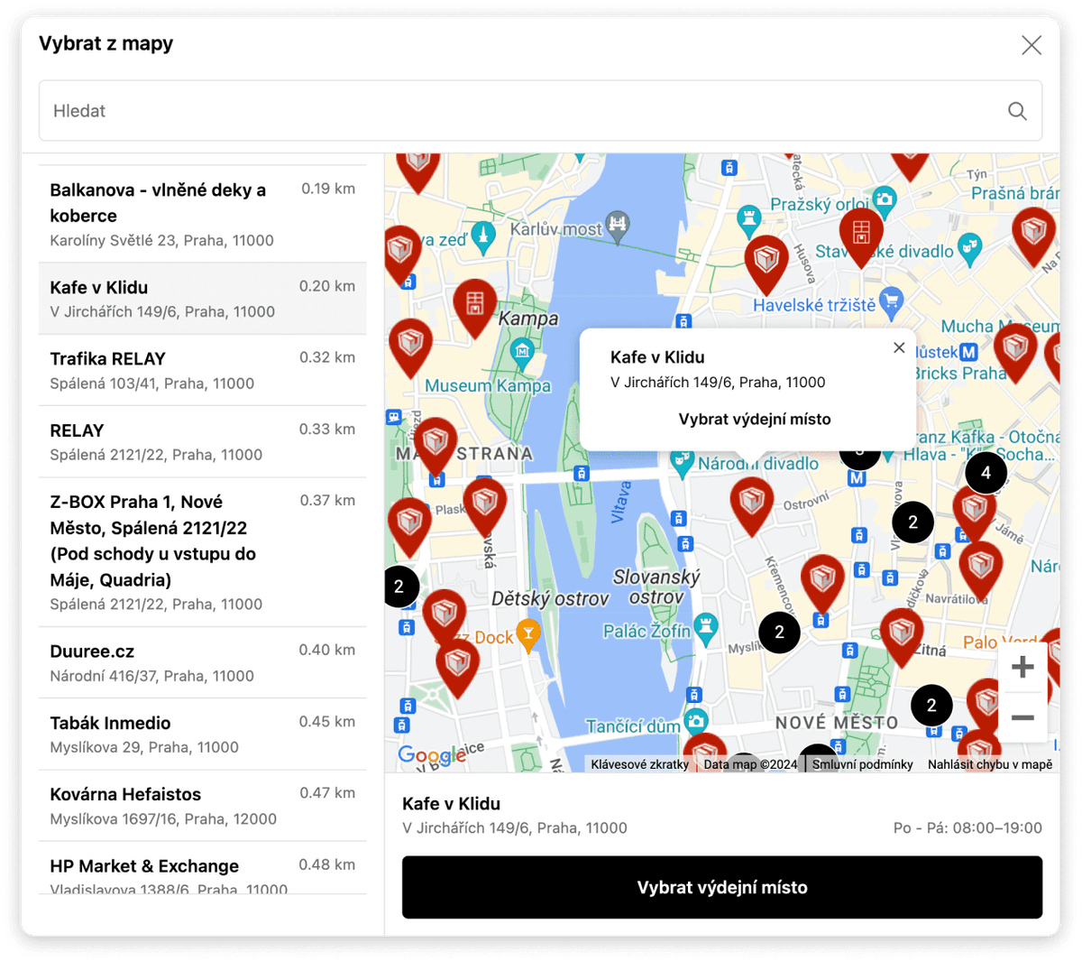 Globe worldwide pickup points integration for all major carriers on Shopify