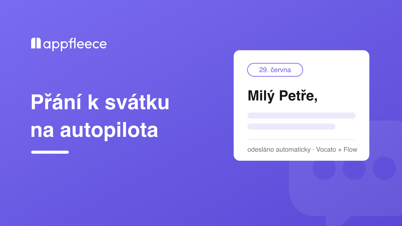 Automatická gratulace k svátku zákazníka na Shopify